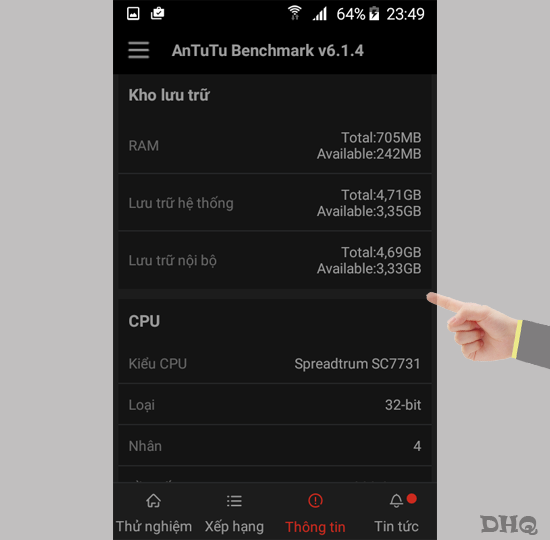 Kho lưu trữ, CPU